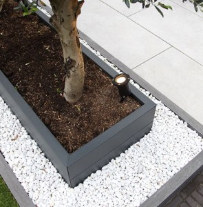 Modulaire Bloembak Antraciet 28cm Hoog, Stel Zelf Uw Bloembak Samen! A. van Elk BV